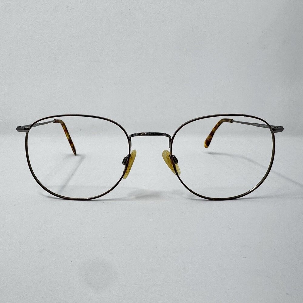Marchon Super Thin 2 Havana/Antique GEP 52-19-145 Eyeglasses Frames Japan